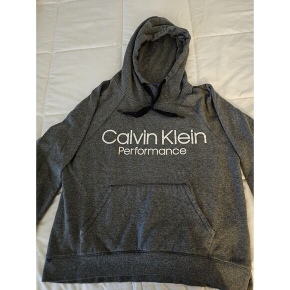 Calvin Klein Performance Gray Hoodie - Picture 1 of 5